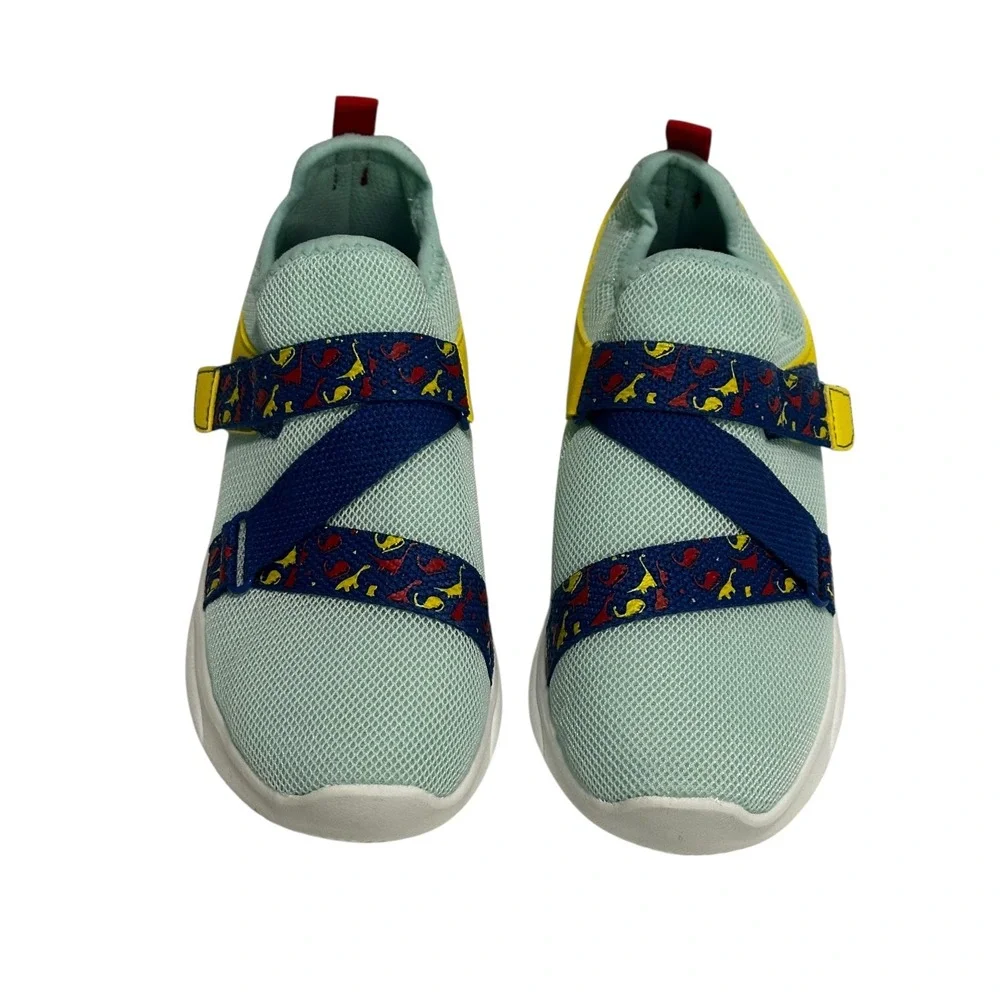 Kids Sneakers Slip On‎ Dinosaur Print Casual Shoes